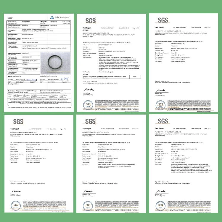 Solid Tire Test Report Solid Tire Test Report
